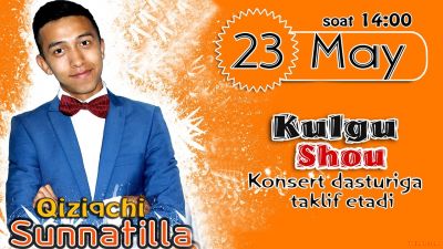 Sunnatilla - Kulgu SHOU nomli konsert dasturi 2016